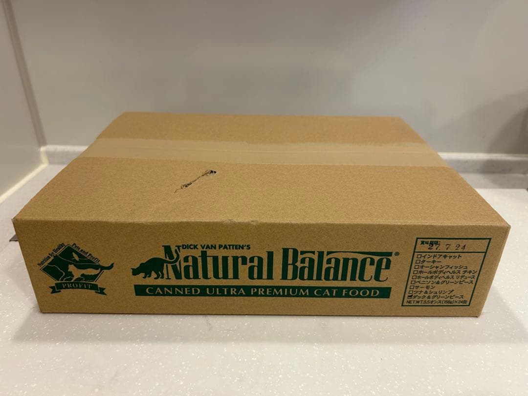 24缶 ナチュラルバランス ダック＆グリーンピース キャット缶 猫缶