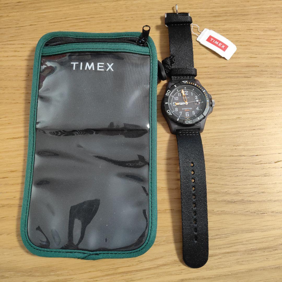 【新品未使用・メーカ保証付】TIMEX EXPEDITION SOLAR 腕時計