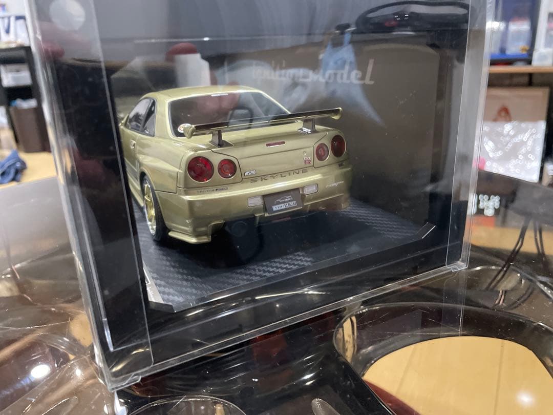 ミニカー ignition model TOP SECRET R34 1/18