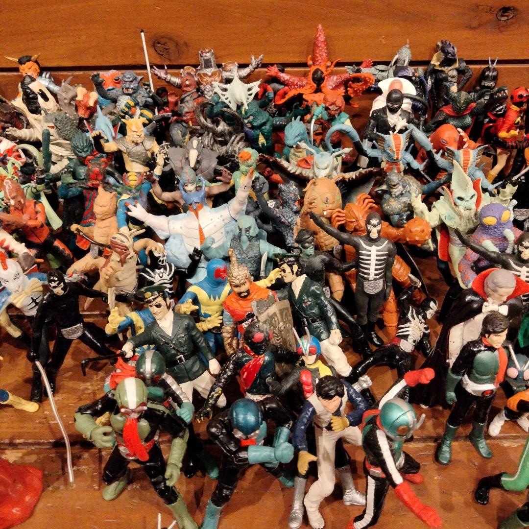 仮面ライダー HG 1号 2号 V3 フィギュア 怪人ショッカー首領 計110体