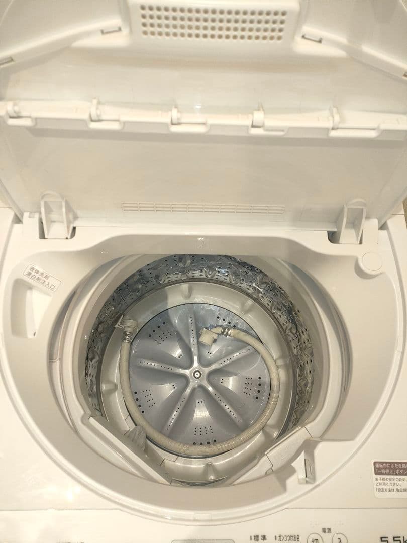 SHARP 洗濯機 ES-GE5G-W 5.5kg 2022年製