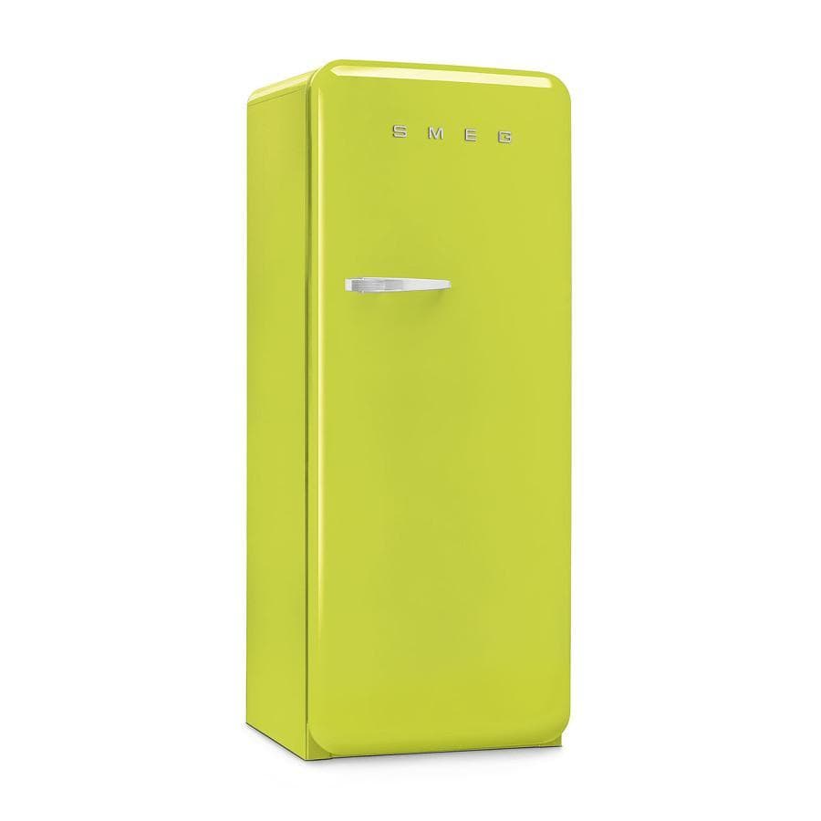 SMEG（スメッグ）冷凍冷蔵庫 FAB28 100V ライムグリーン 右開き
