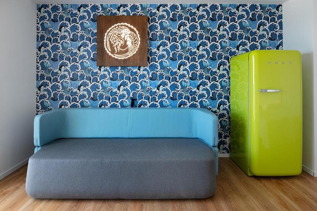 SMEG（スメッグ）冷凍冷蔵庫 FAB28 100V ライムグリーン 右開き