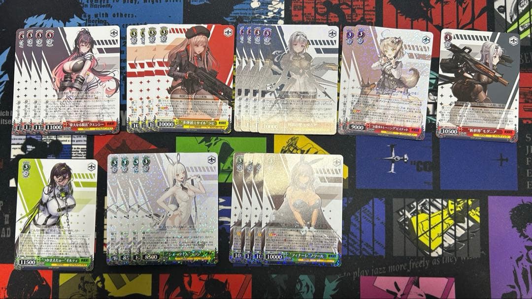 ヴァイスシュヴァルツ　デッキ　ニケ扉電源＋パーツ大量