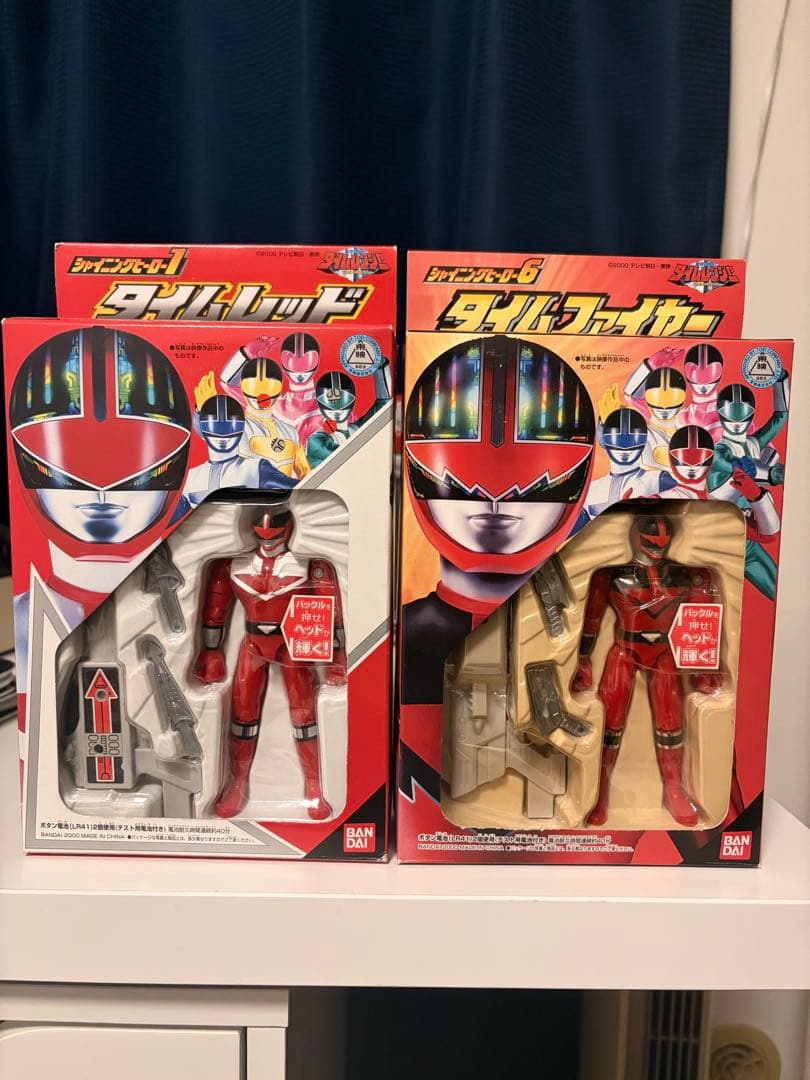 未来戦隊タイムレンジャーフィギュア 2体セット