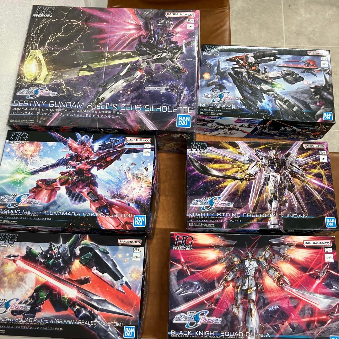 ガンプラセット HG(ハイグレード) 6点