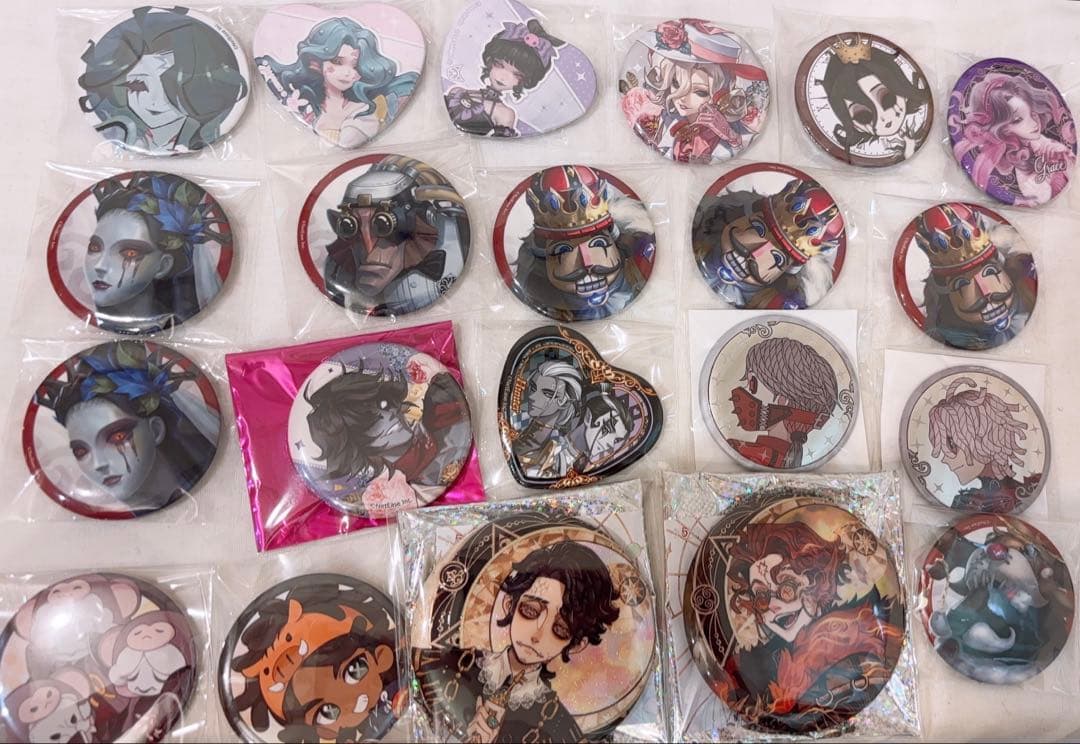 第五人格 缶バッジ 21個 まとめ売り