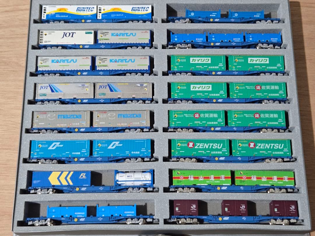 コキ100系貨車・コンテナ セット　TOMIX 朗堂