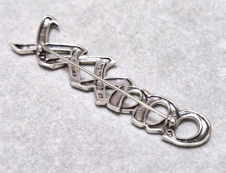 ティファニー　パロマピカソ　ラブ＆キス　SV925ブローチ　箱付き　41703