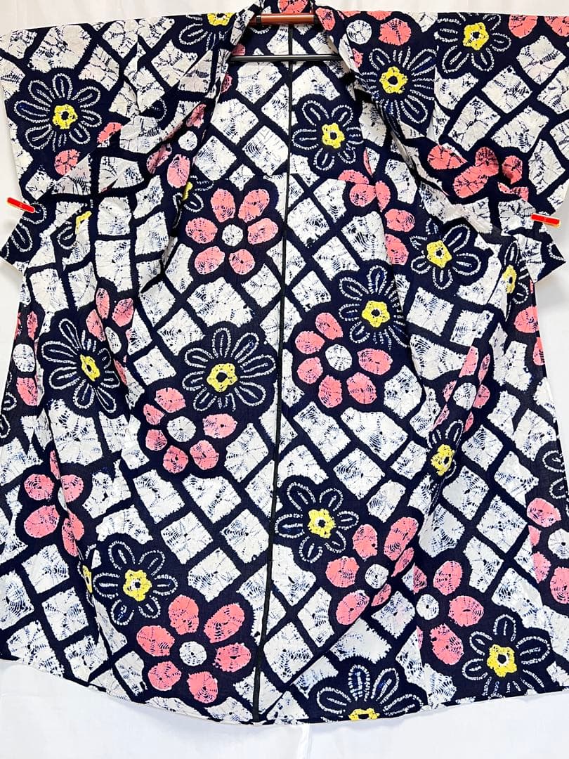 有松　鳴海絞り　ゆかた