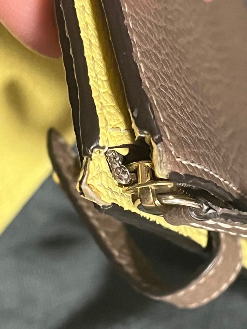 BONA VENTURA 二つ折り財布 ベージュ