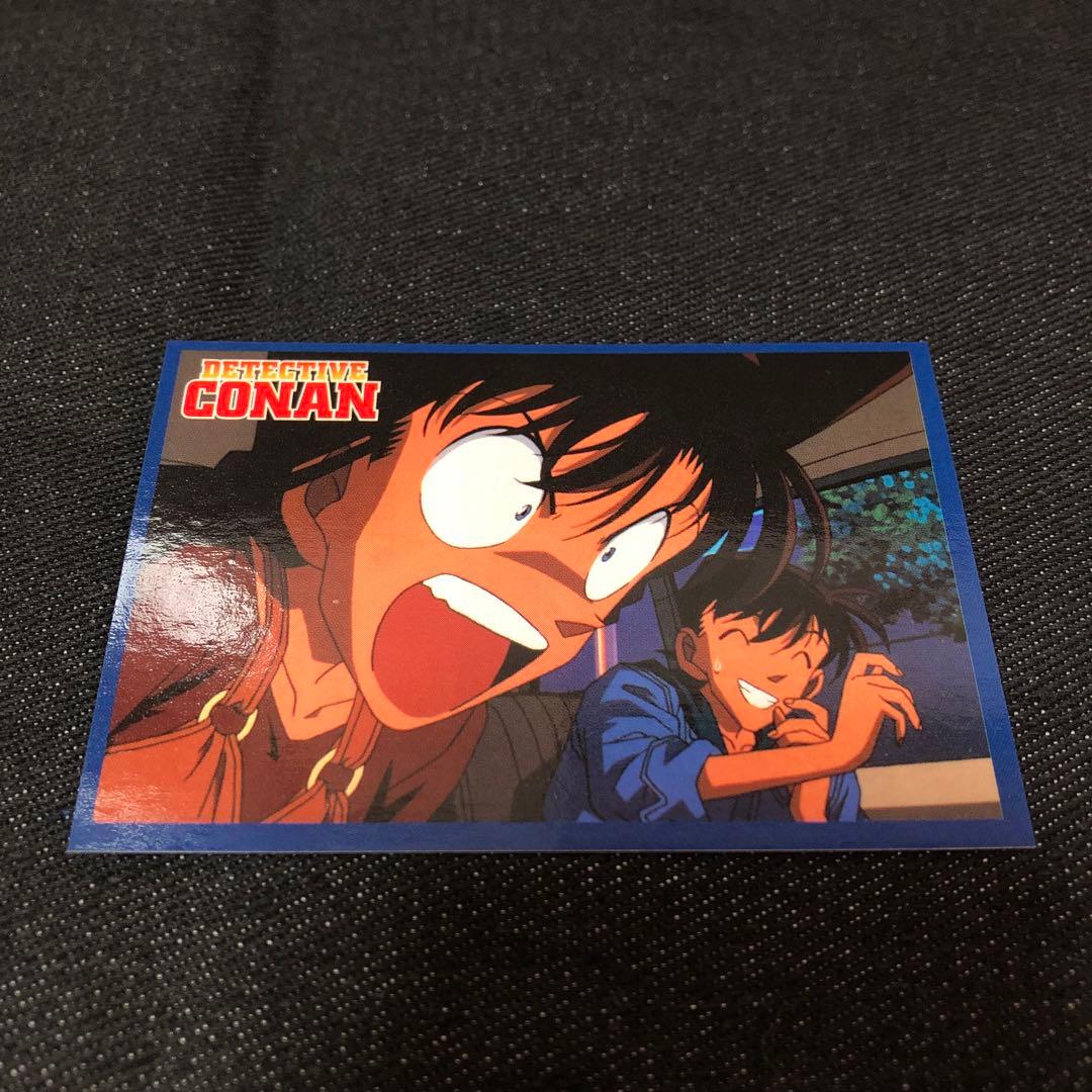 名探偵コナン カード 年代物 レア 事件ファイル 工藤新一 毛利蘭