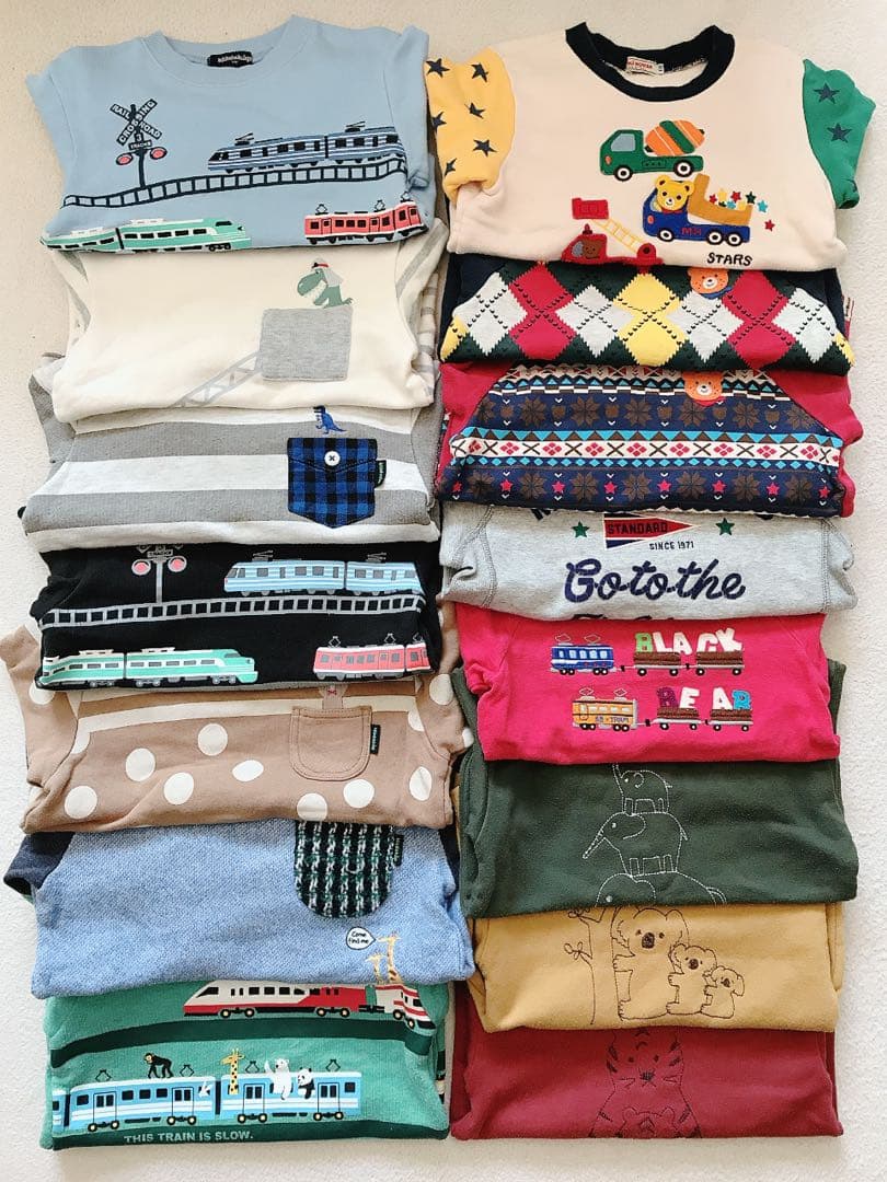 クレードスコープ　ミキハウス　トレーナー15点セット