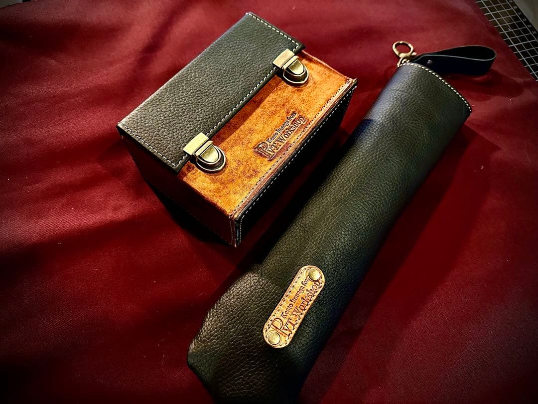 月末SALE!お買得！Pvt.Workshop極CL　本革　デッキケース&ハーフ