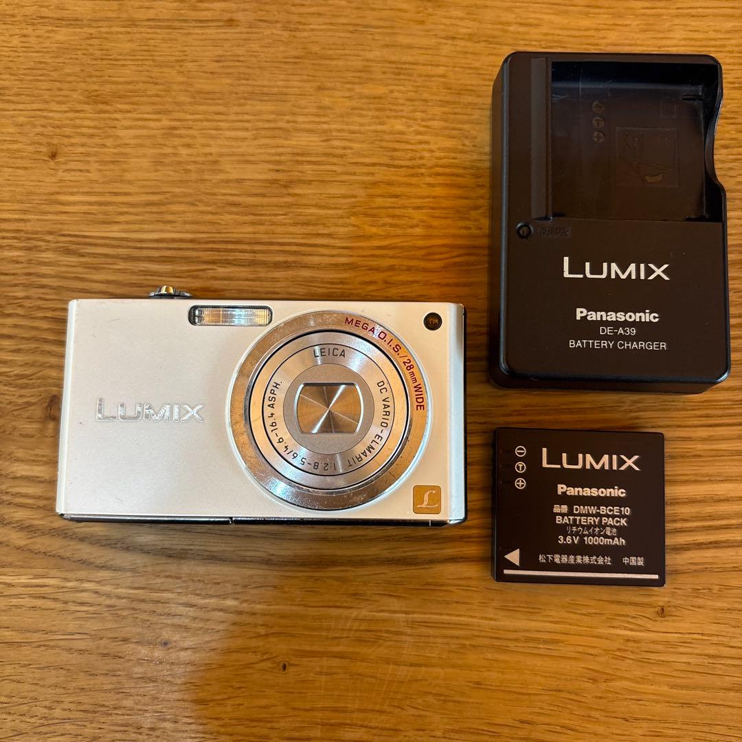 動作確認済|パナソニック コンパクトデジタルカメラ LUMIX DMC-FX33