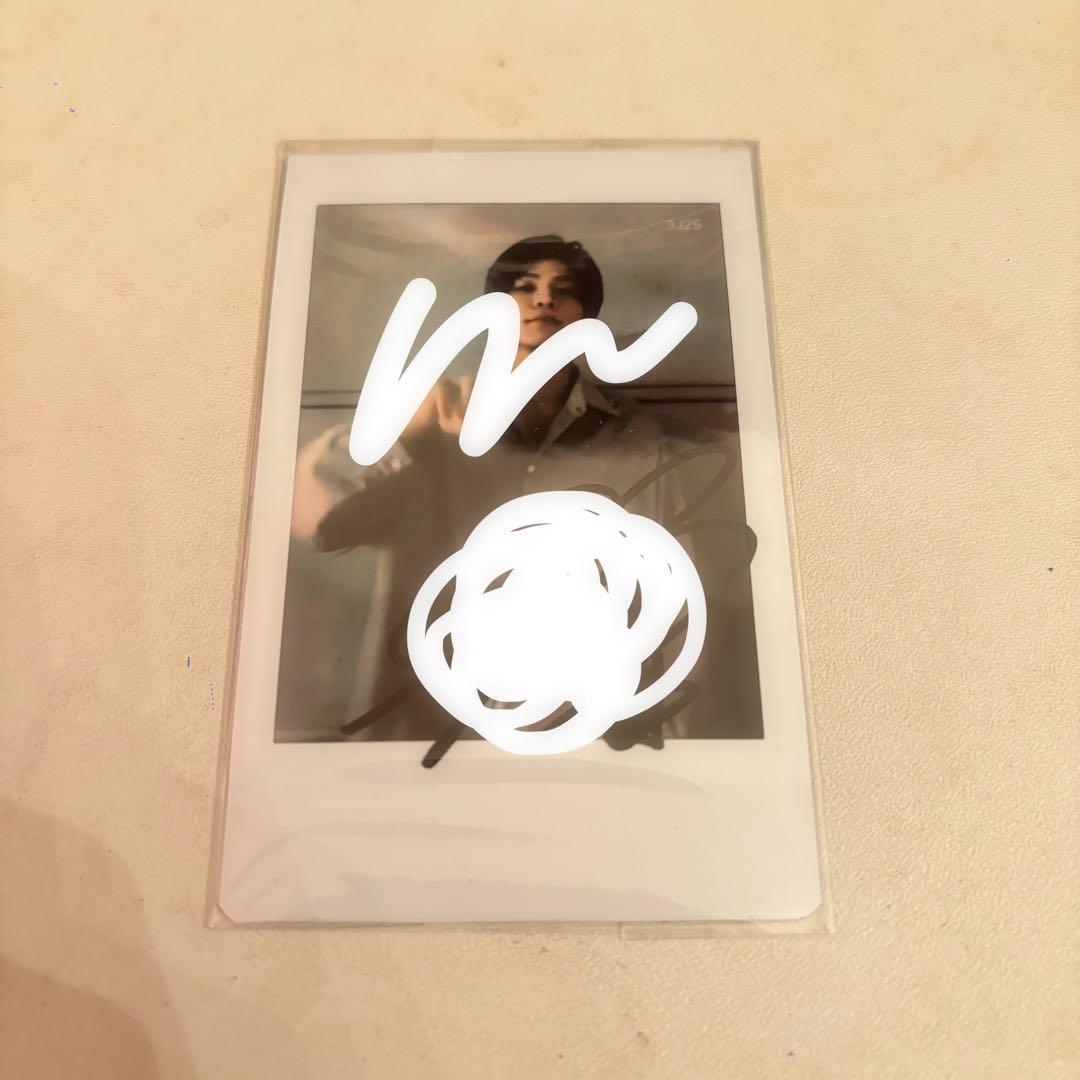 岩田剛典 サイン入りチェキ