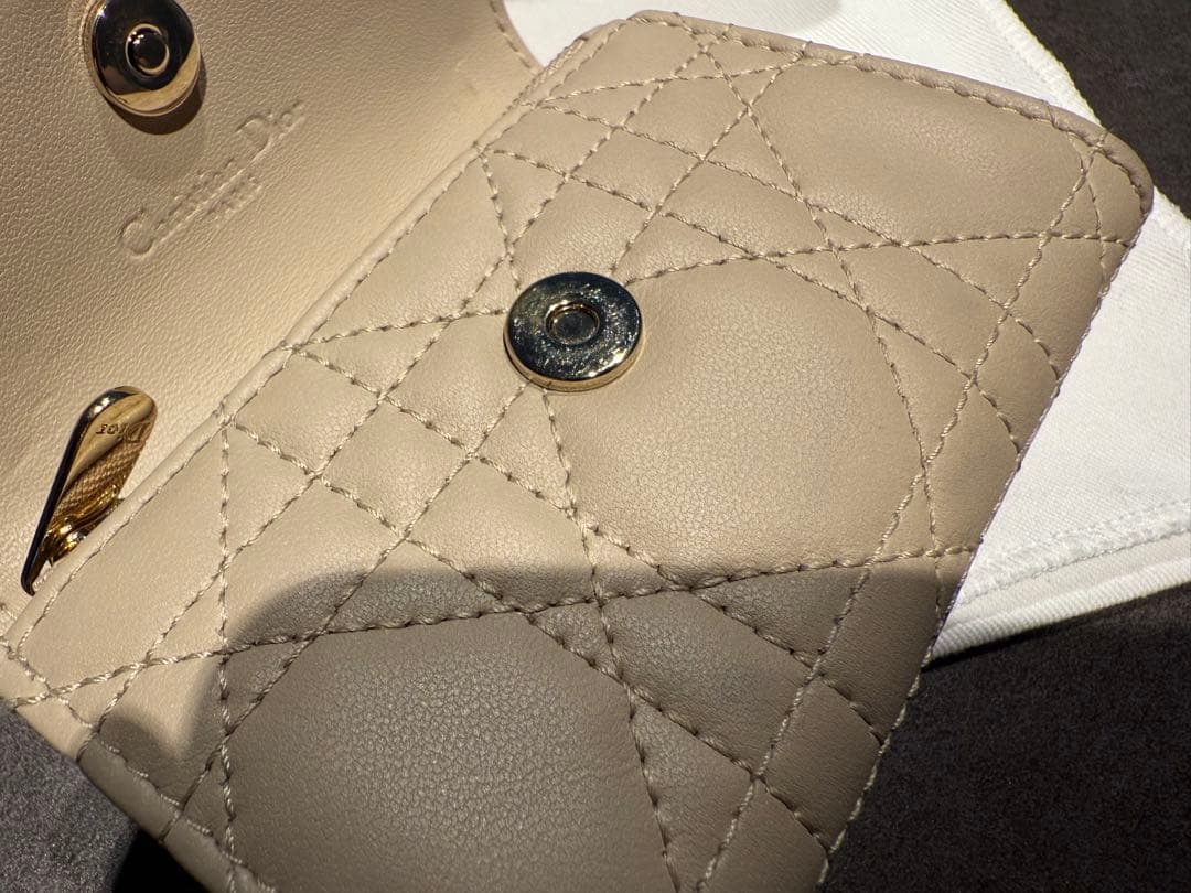 ディオール　My Dior Hibiscus Lジップウォレット