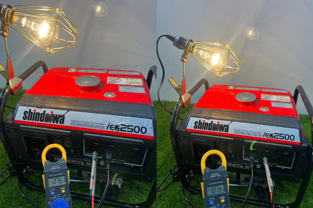 SHINDAIWA インバーター発電機 iEG2500 【動作良好・保証付】7