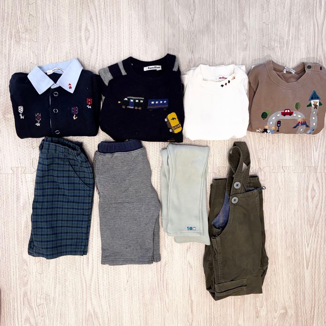 ファミリア　男児用　秋冬服　90cm まとめ売り