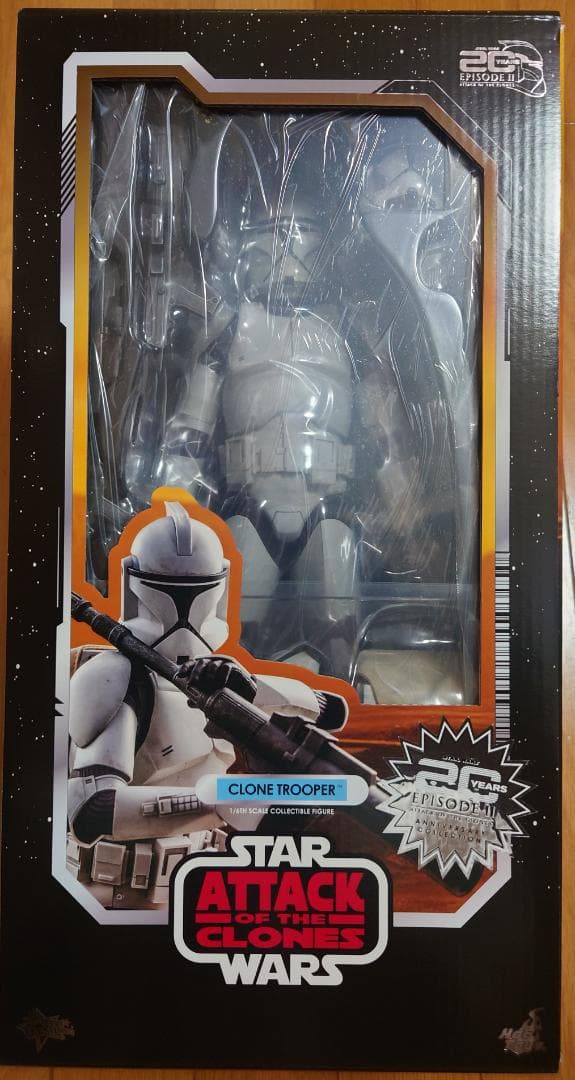 【未開封】　ホットトイズ クローン・トルーパー 『エピソード２／クローンの攻撃』