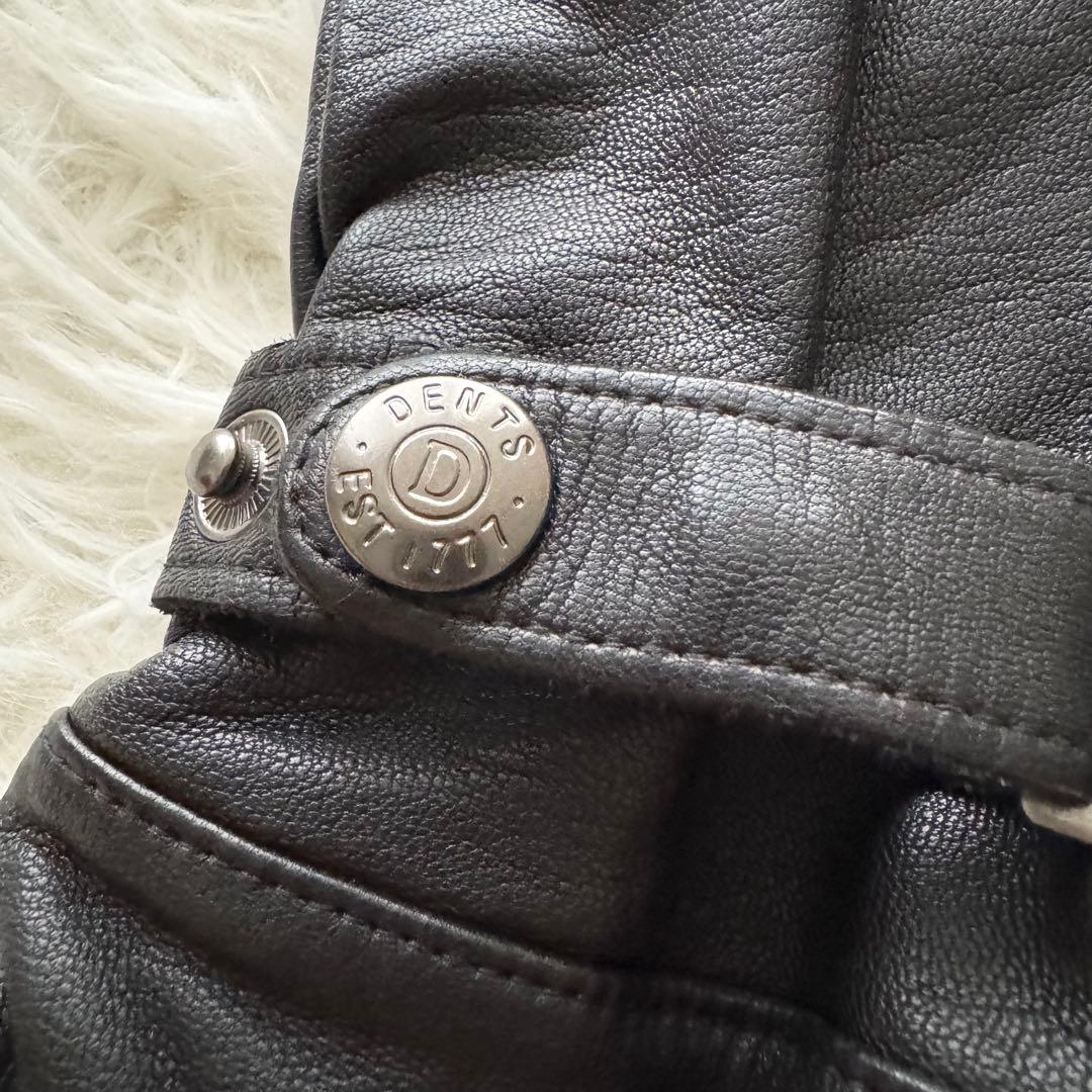 【DENTS デンツ】手袋　グローブ レザー　黒　Lサイズ