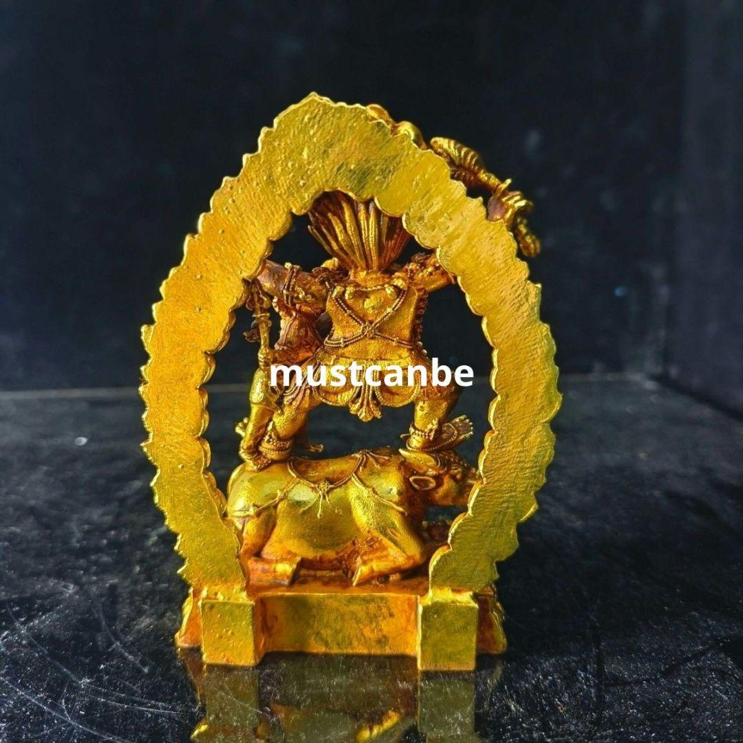 仏教美術 閻魔敵護法神像 奉納仏 大威徳 鎮宅辟邪 開運 招財 置物 工芸品