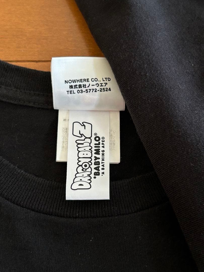 【希少】A BATHING APE エイプ ドラゴンボールZ 限定コラボTシャツ