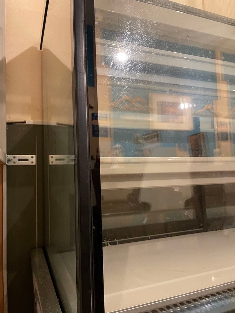 SANYO 冷蔵ショーケース キャスター付き【引き取り限定】