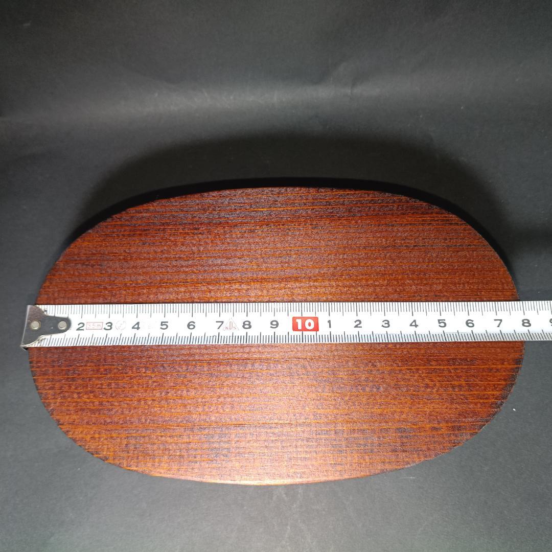 未使用　大館曲げわっぱ　うるし　漆　小判弁当　小