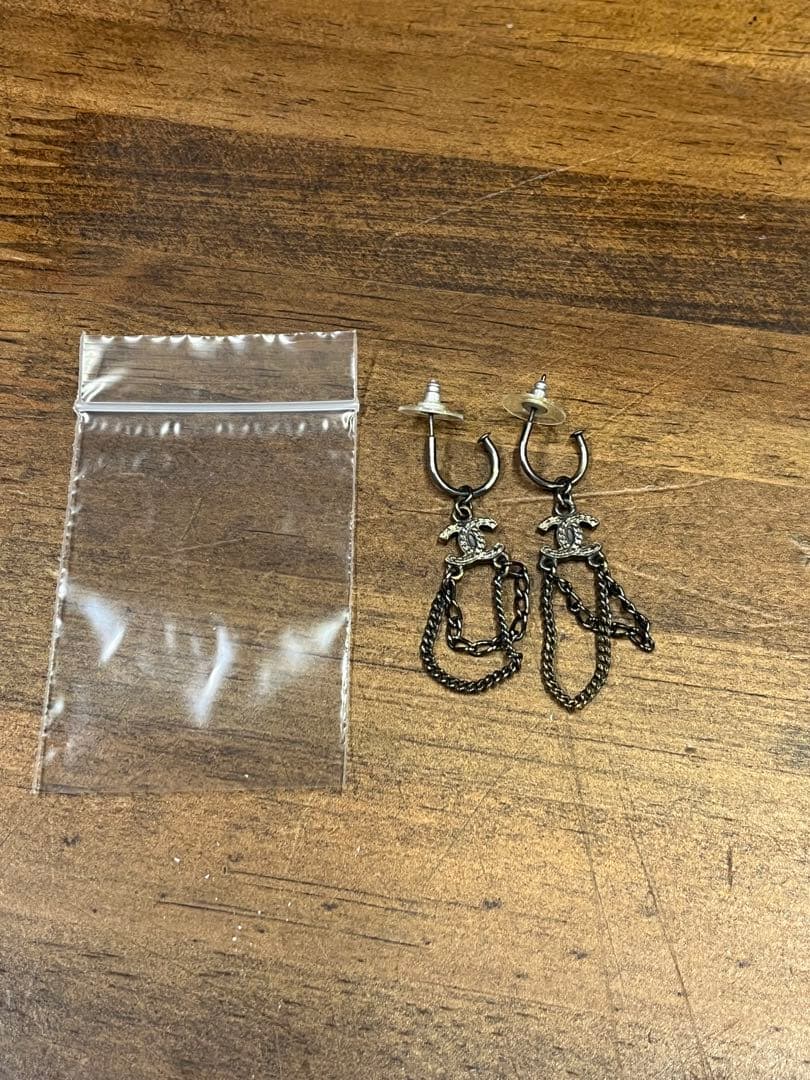 【断捨離】シャネル フープピアス