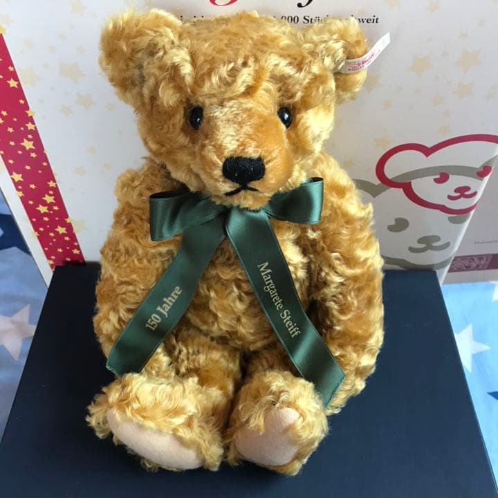 【値下げしました】シュタイフ テディベア ゴールデンブロンド 証明書付き