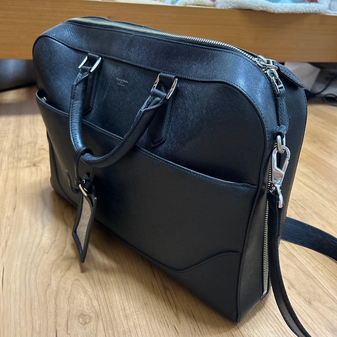 ビジネスバッグ　PELLE MORBIDA ペッレモルビダ本革 CA013b