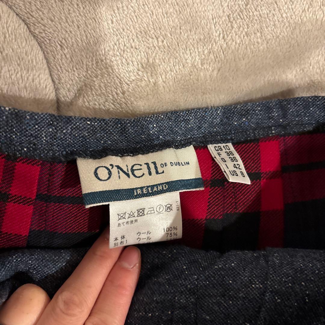 O'NEIL OF DUBLIN プリーツスカート