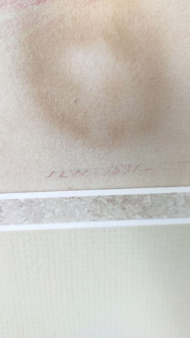 アンティーク　水彩画