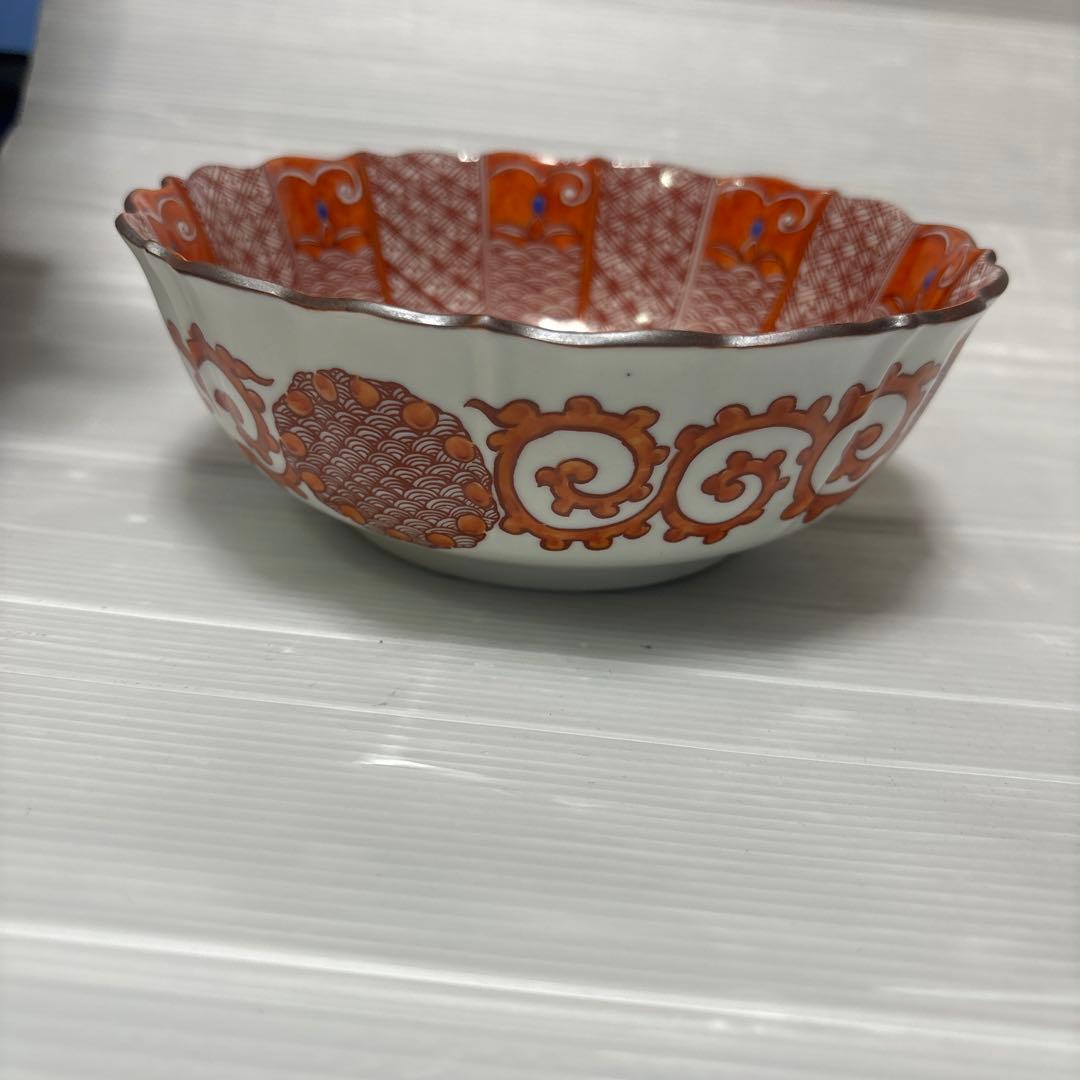 九谷焼　K6-308 飯田屋　6号鉢