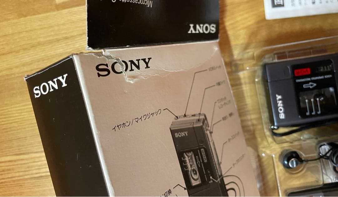 【動作品】SONY M-88 マイクロカセットコーダー レトロ録音機