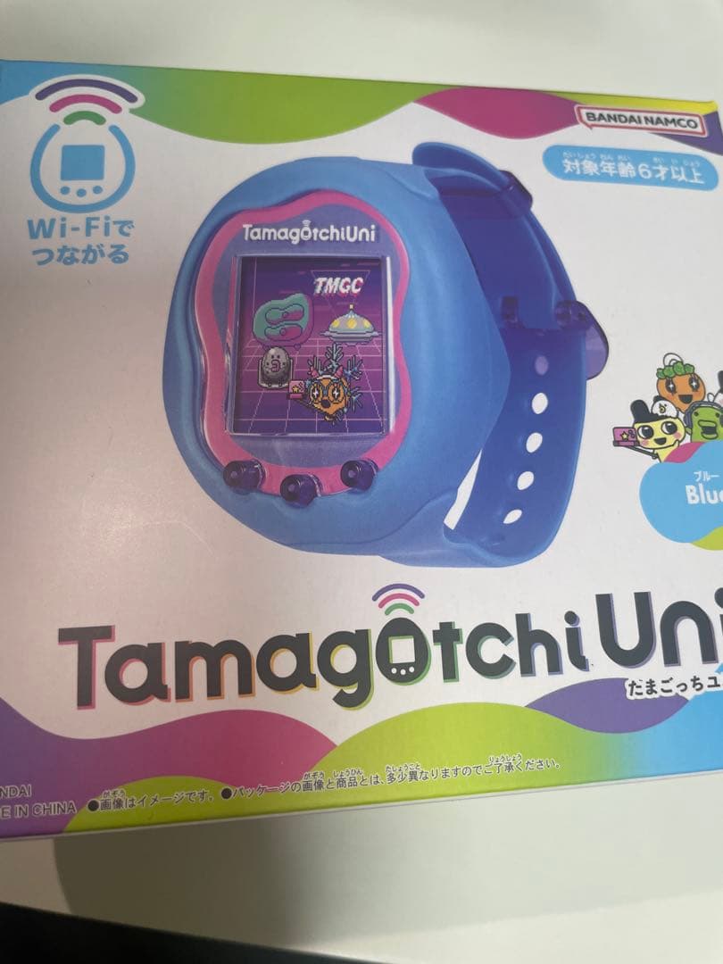 Tamagotchi Uni ブルー　サンリオ　たまバースコード入力済み