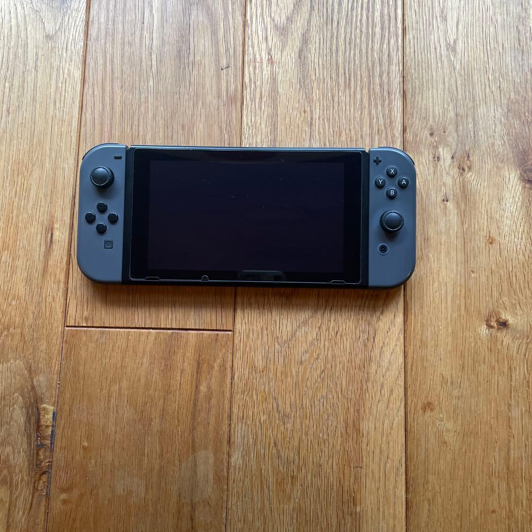 Nintendo Switch ニンテンドースイッチ グレー 本体 ジャンク