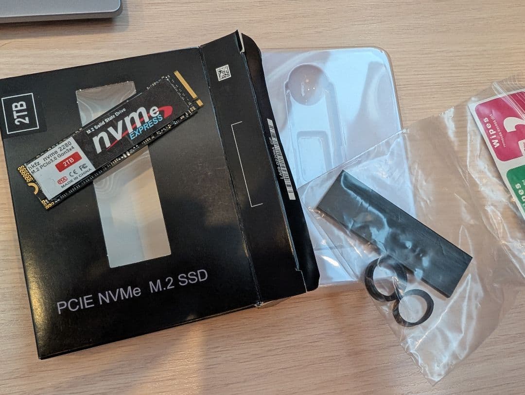 内蔵型SSD nvme 2280 2TB M.2 SSD