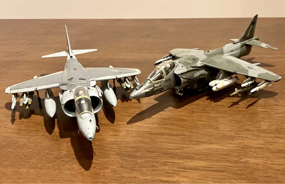 AV-8B ハリアー 1/72モデル　２機セット