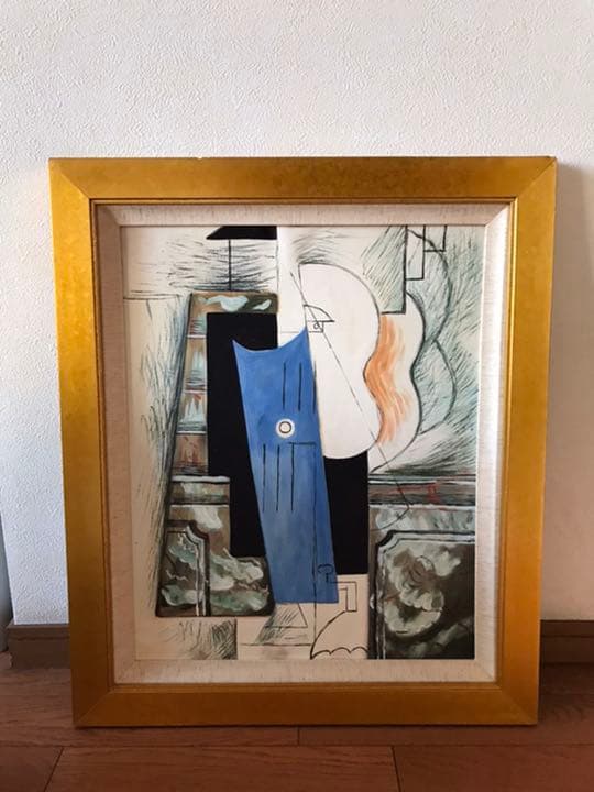 高級額付き油画