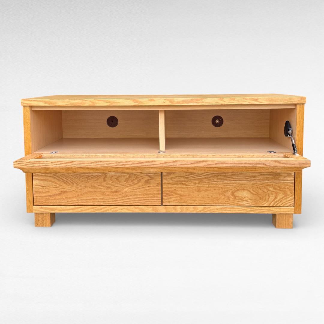 大川家具 アンリ 104TVボード レッドオーク材　日本製