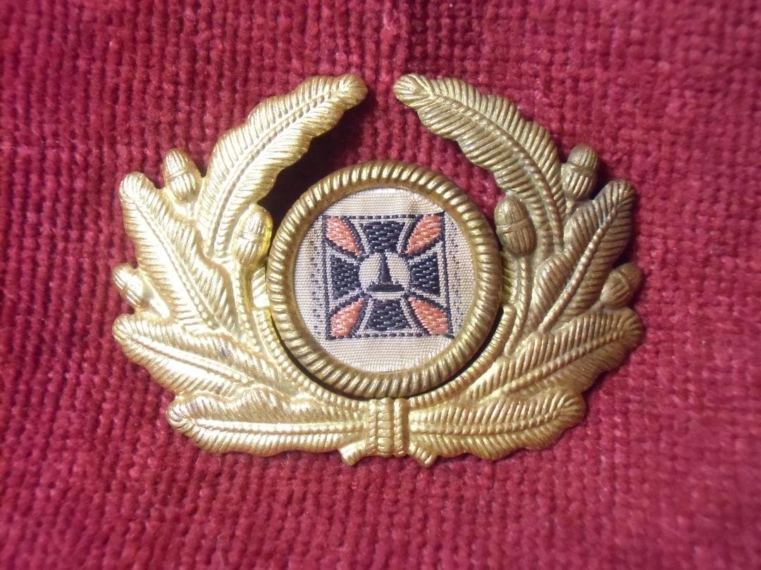 ⊞ドイツ軍＊在郷軍人会帽章/クランツ＆コカルデ（実物）