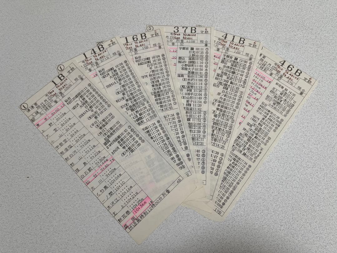 東北新幹線 車掌スタフセット