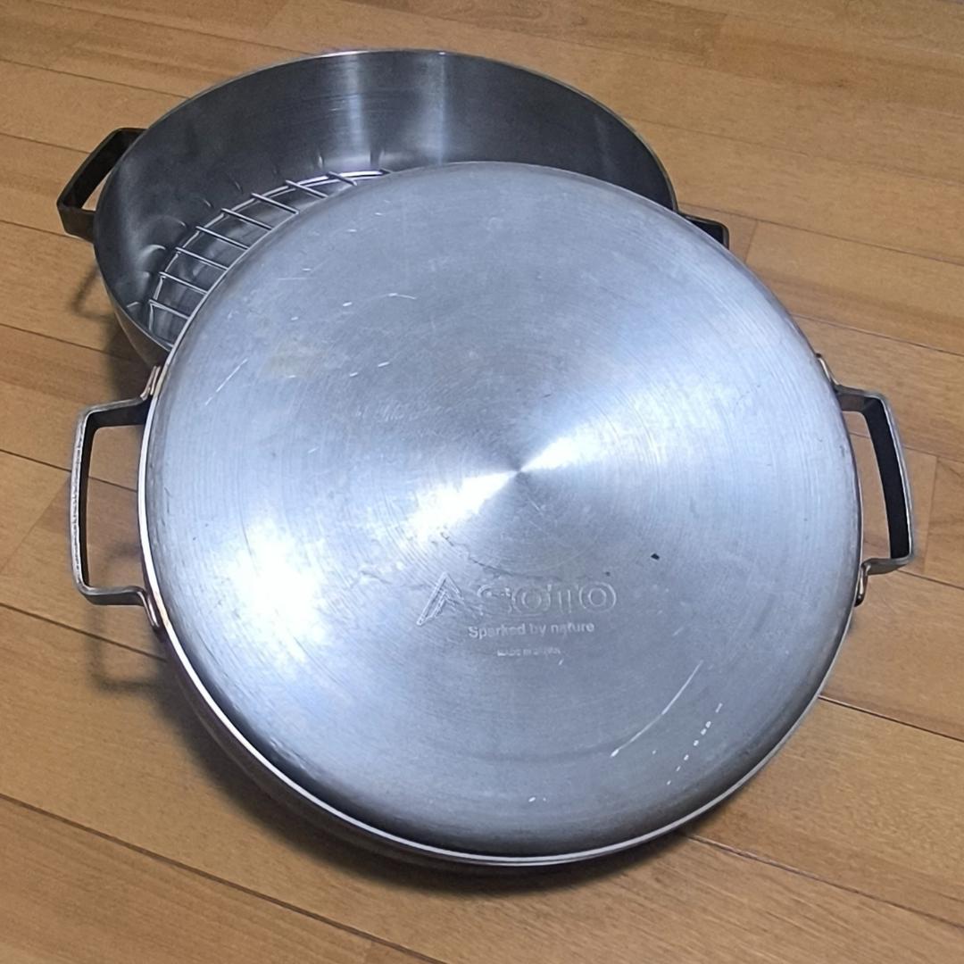 SOTO ステンレスダッチオーブン 10インチ デュアル シーズニング不要