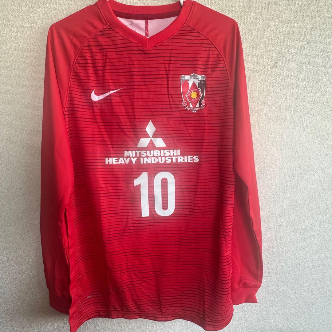 柏木陽介 浦和レッズ トレーニングマッチユニフォーム Mサイズ