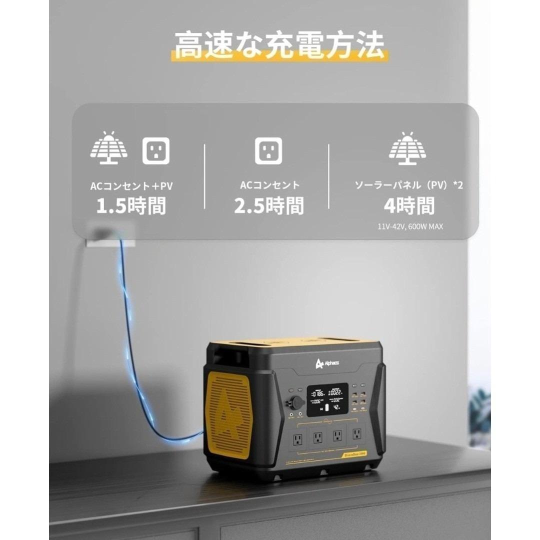 お買い得 大容量 2200Whポータブル電源 キャスタープレゼント 新品未開封