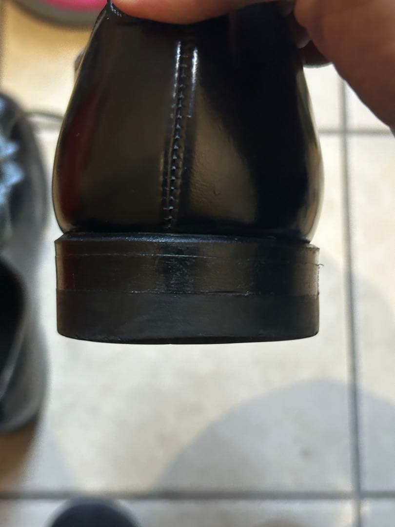 90s US NAVY サービスシューズ 7w ビンテージ