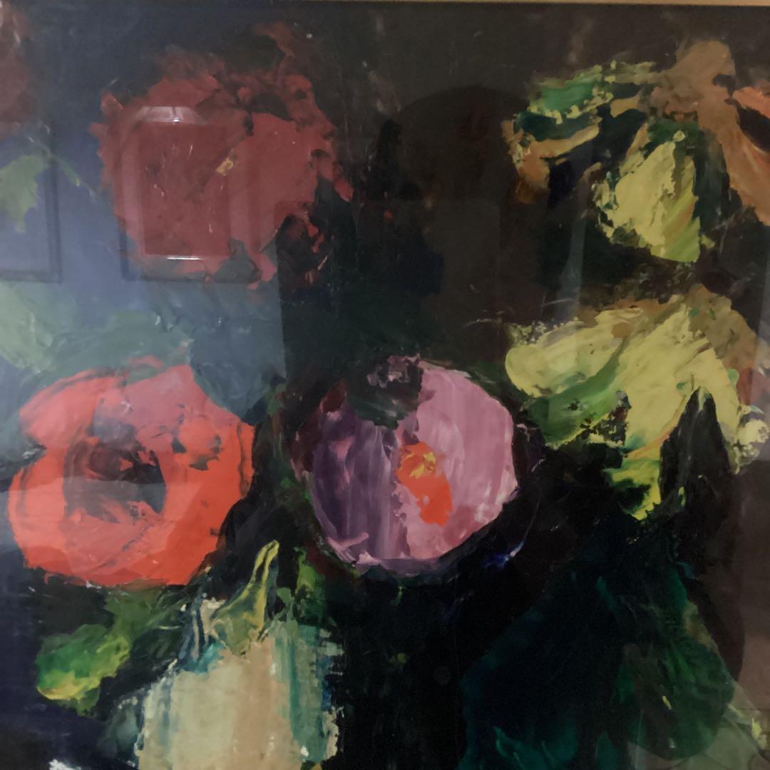 ラスロ　リドヴィッチ　油彩画　　アート　真作　ハンガリー画家