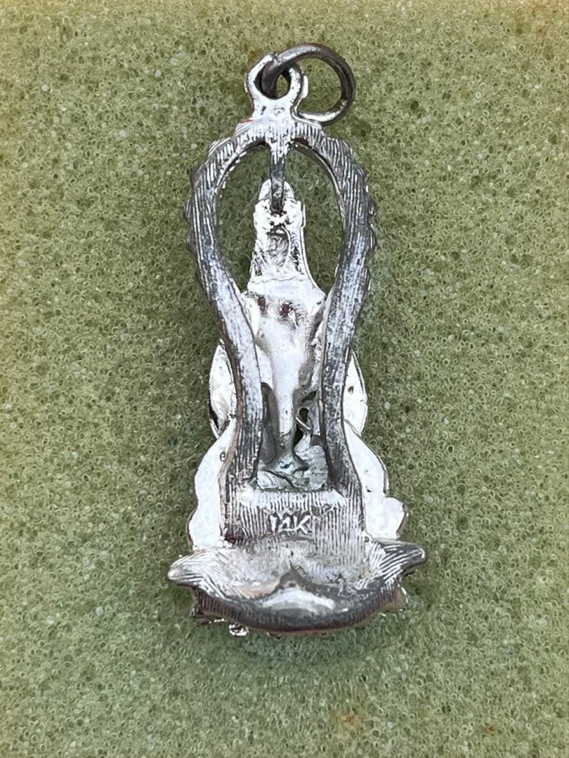 御釈迦様　ペンダント　14k